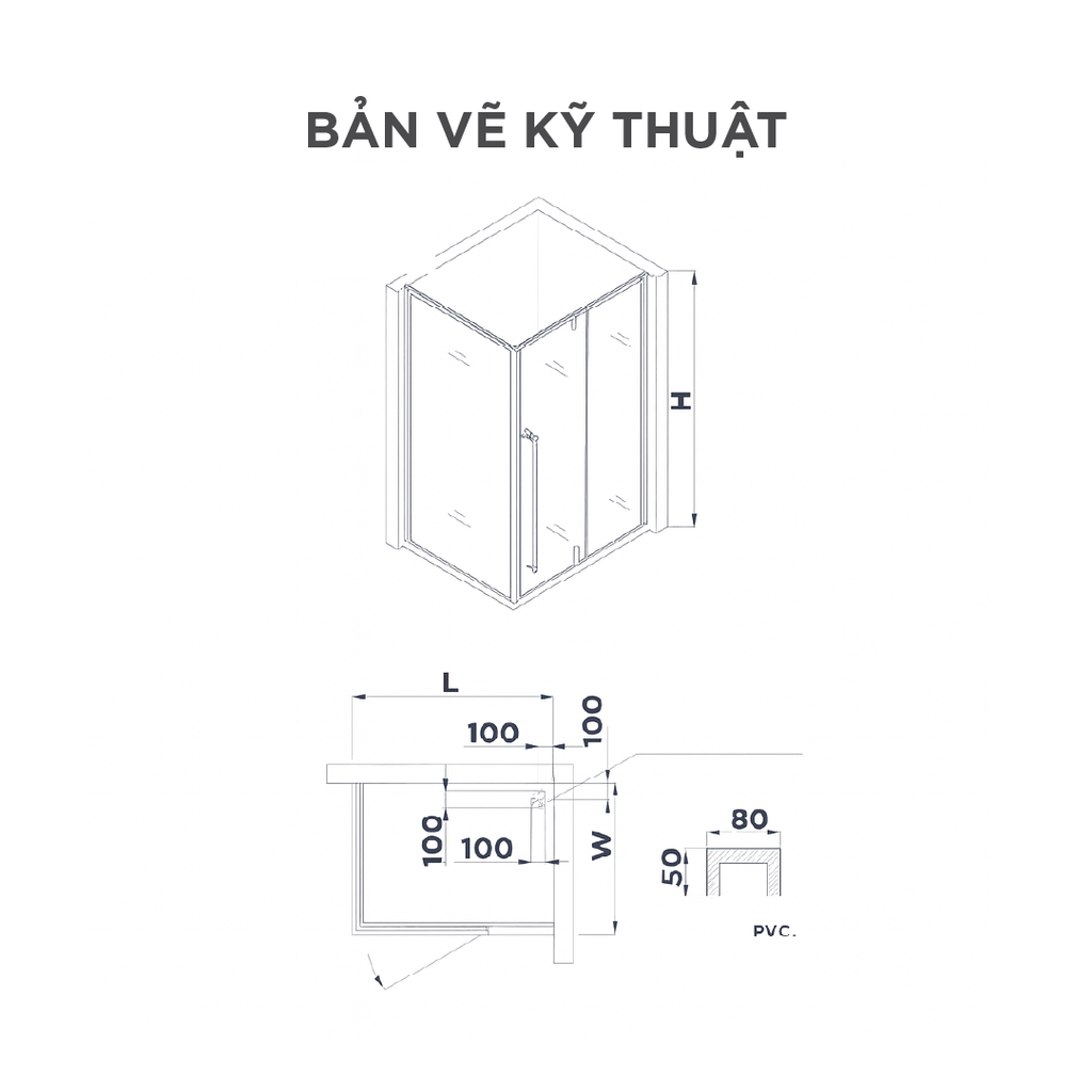 Buồng tắm kính Arrow AL59F1
