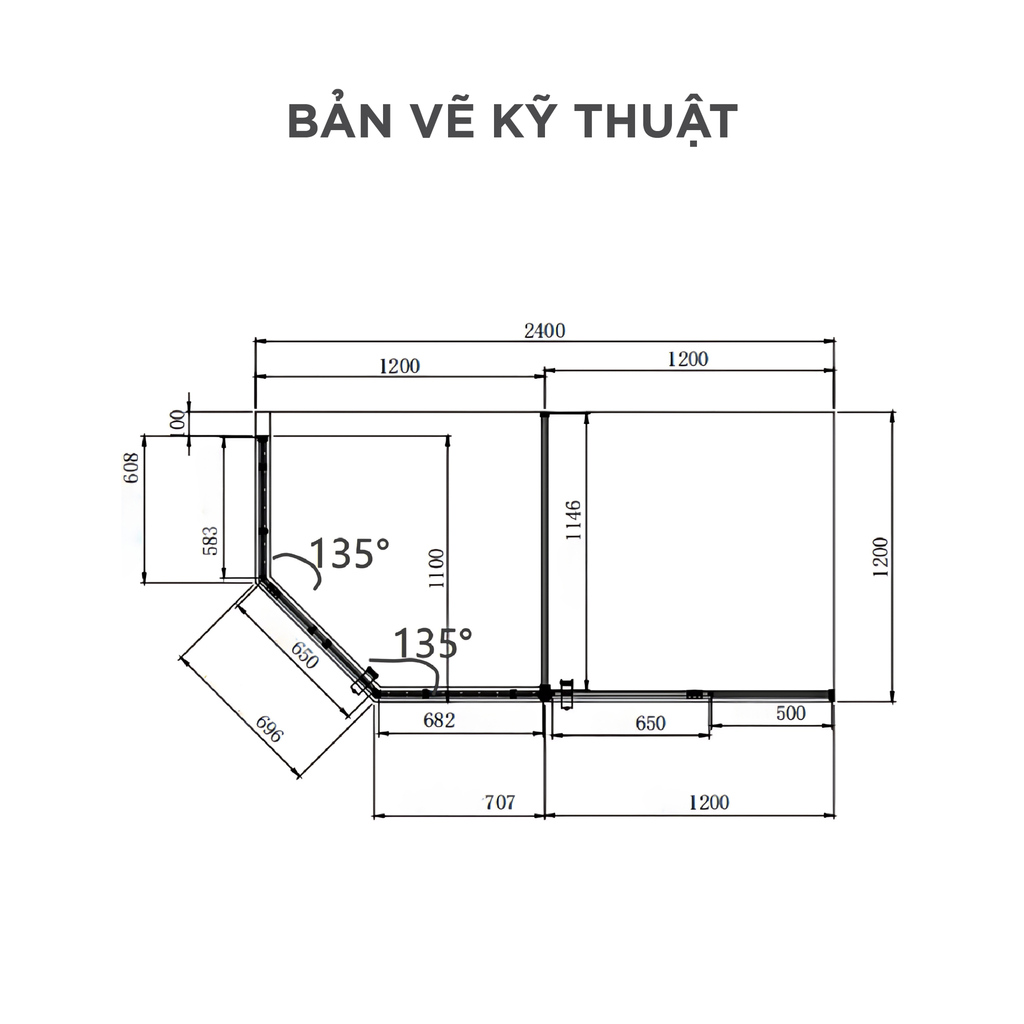 Buồng tắm kính Arrow AL59Z1Y