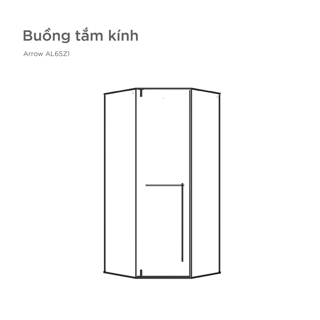 Buồng tắm kính Arrow AL65Z1
