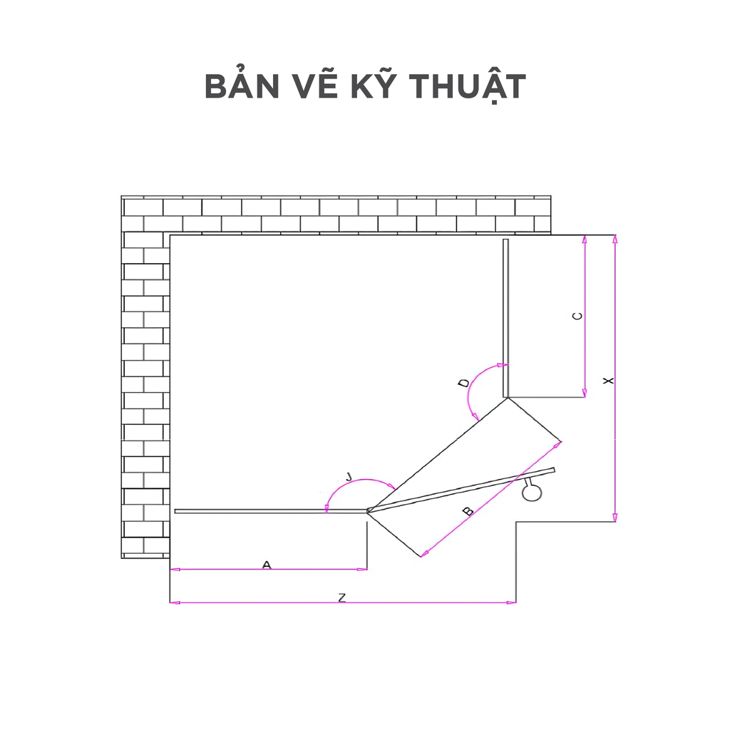 Buồng tắm kính Arrow AL65Z1