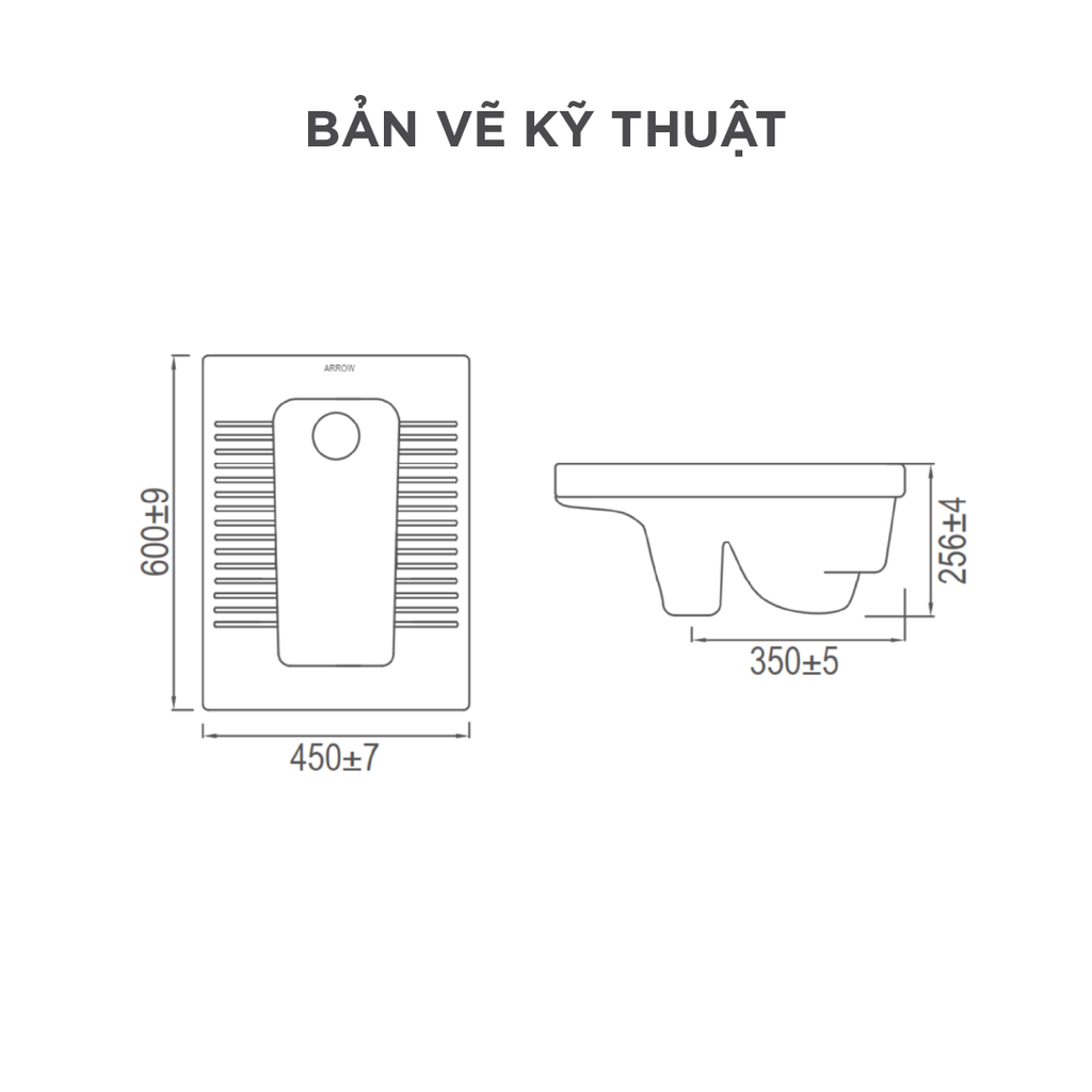Xí xổm Arrow ALD515-1E