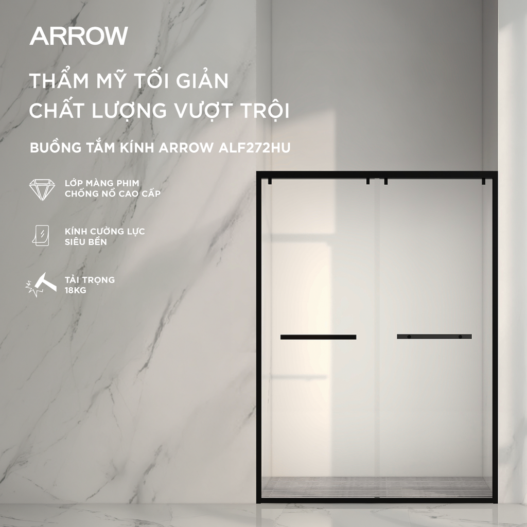 Buồng tắm kính Arrow ALF272HU