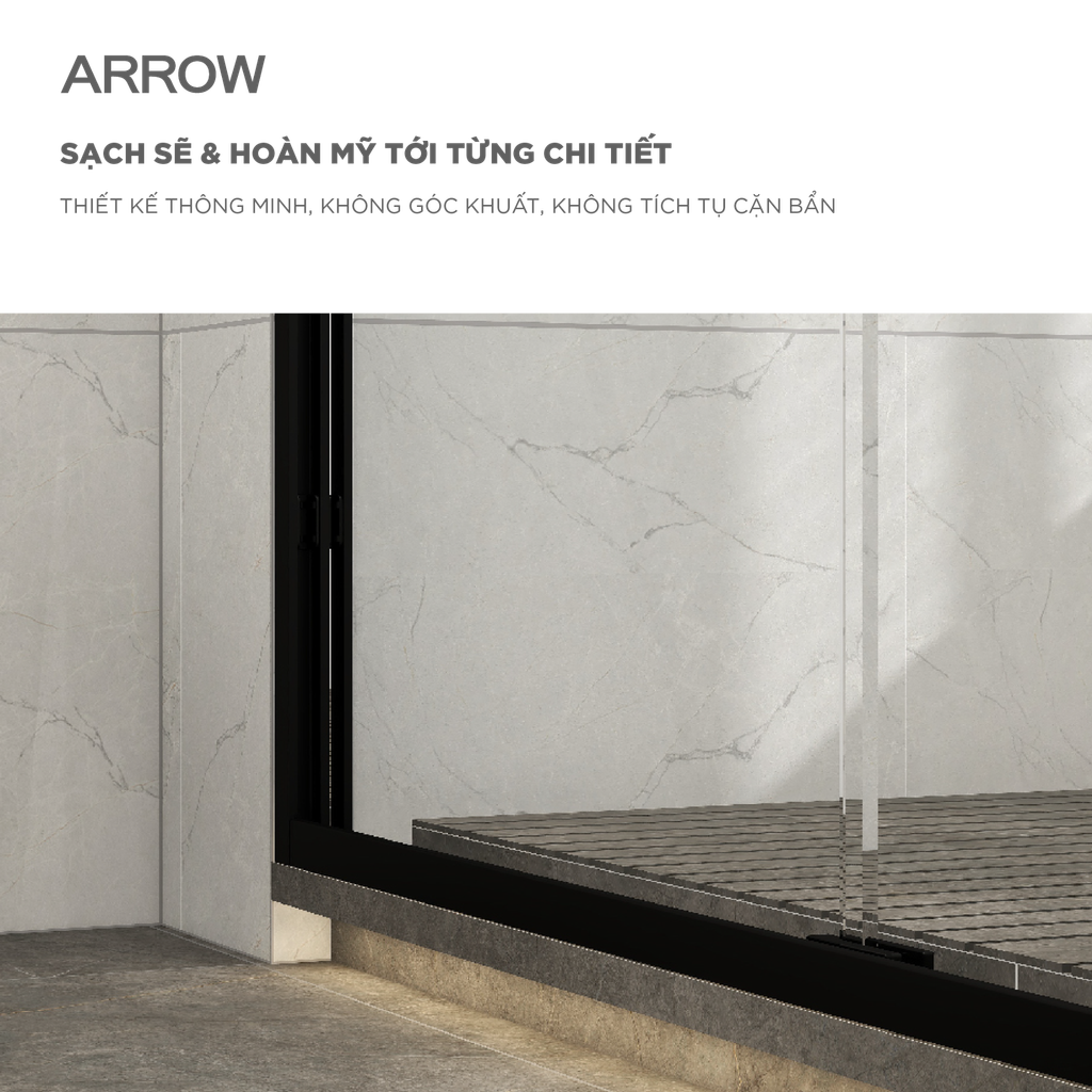 Buồng tắm kính Arrow ALF272HU