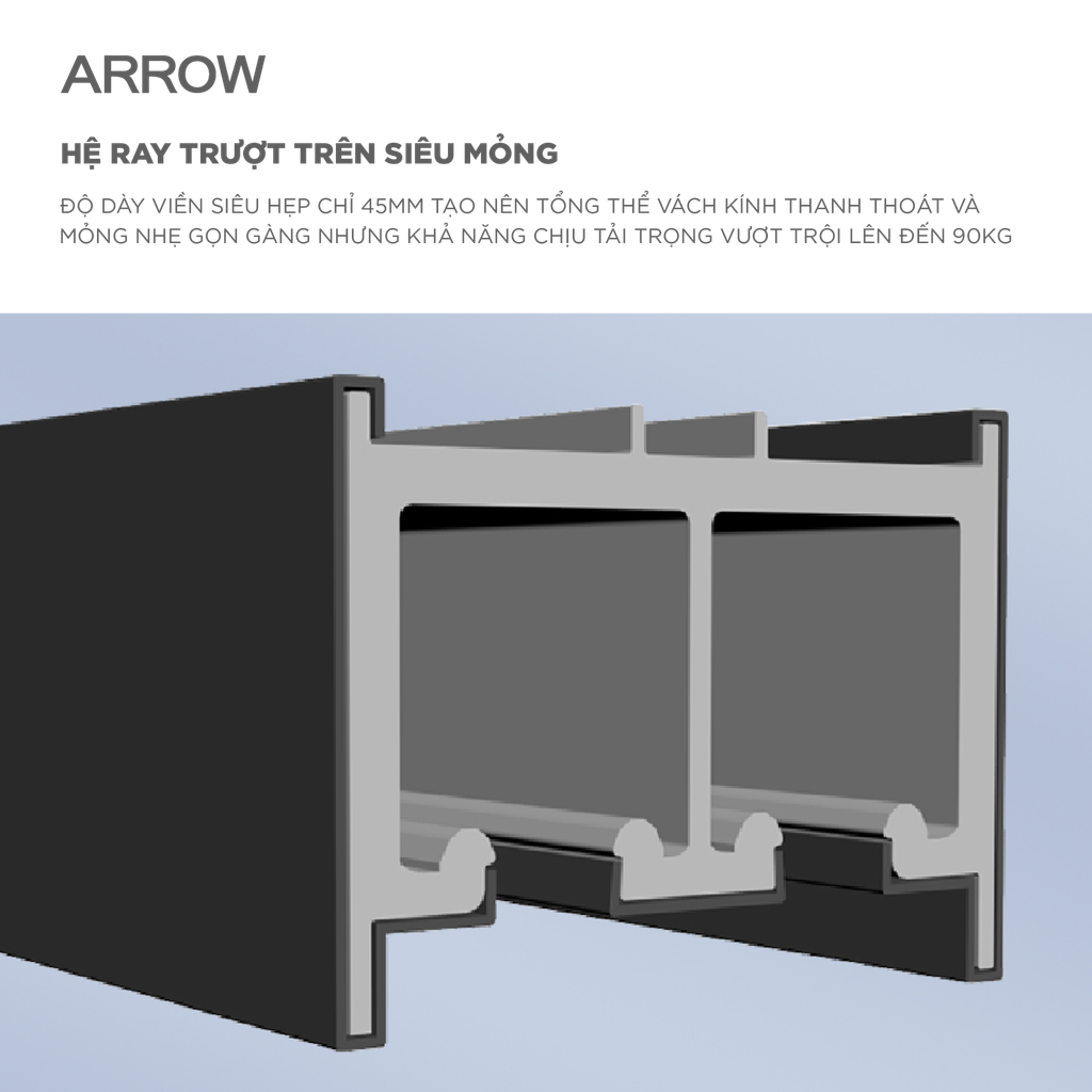 Buồng tắm kính Arrow ALF272HU