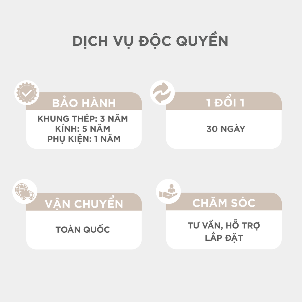 Buồng tắm kính Arrow ALF293L