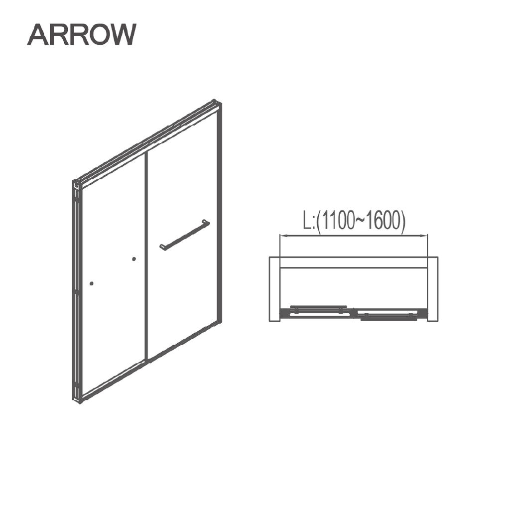 Buồng tắm kính Arrow ALF692HB