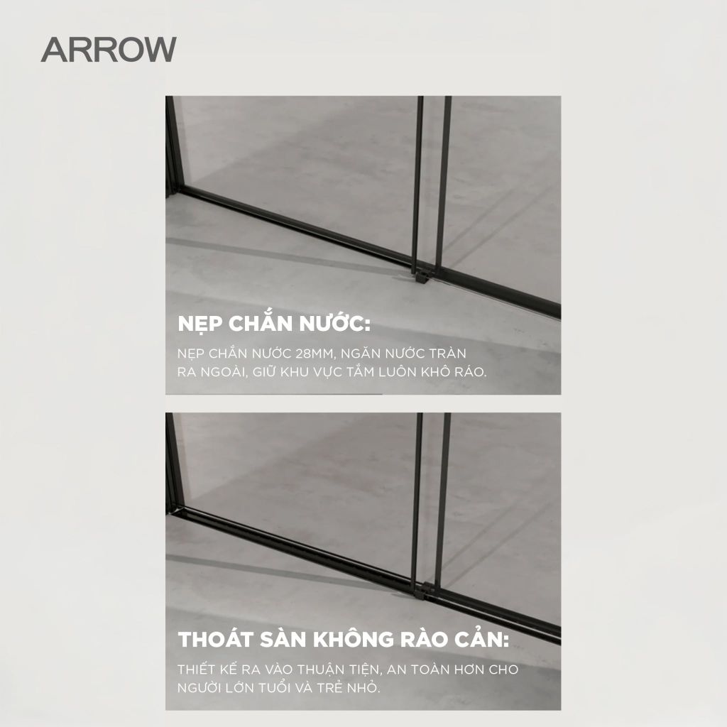 Buồng tắm kính Arrow ALF692HB