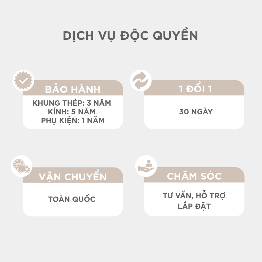 Buồng tắm kính Arrow ALF703L