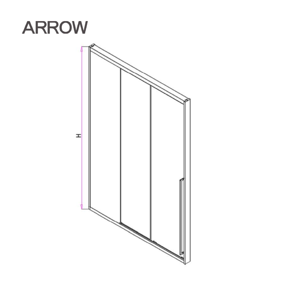 Buồng tắm kính Arrow ALF703L