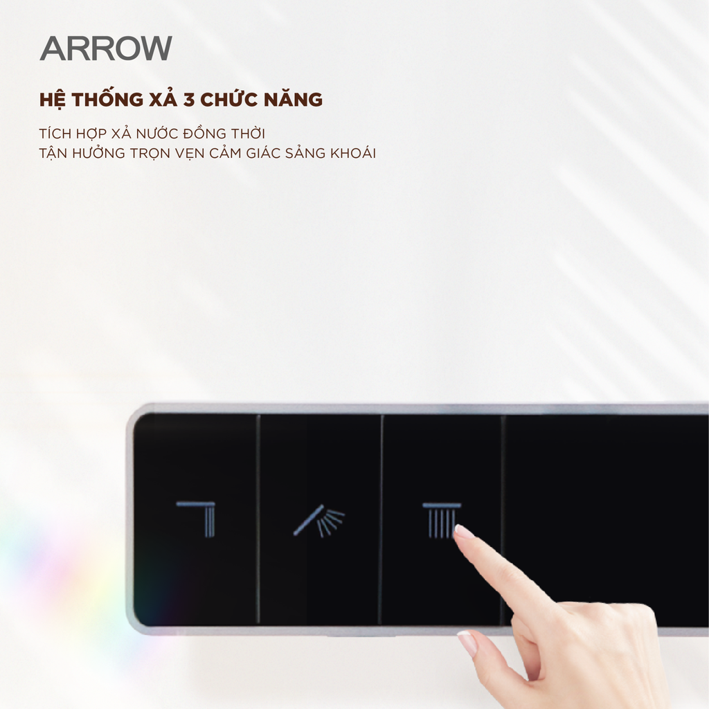 Vòi sen cây nóng lạnh Arrow AMG13SH32CP