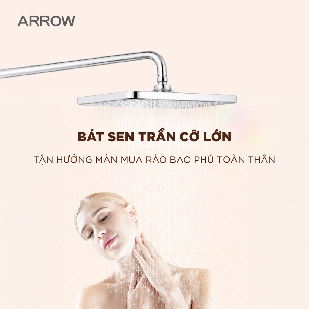 Vòi sen cây nóng lạnh Arrow AMG13SH32CP