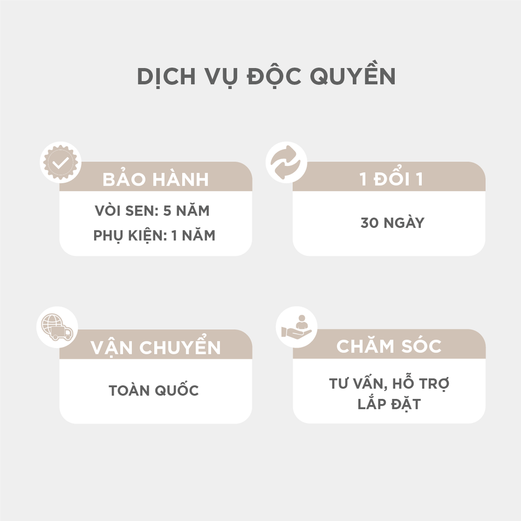 Vòi sen cây nóng lạnh Arrow AMG13SH32GG