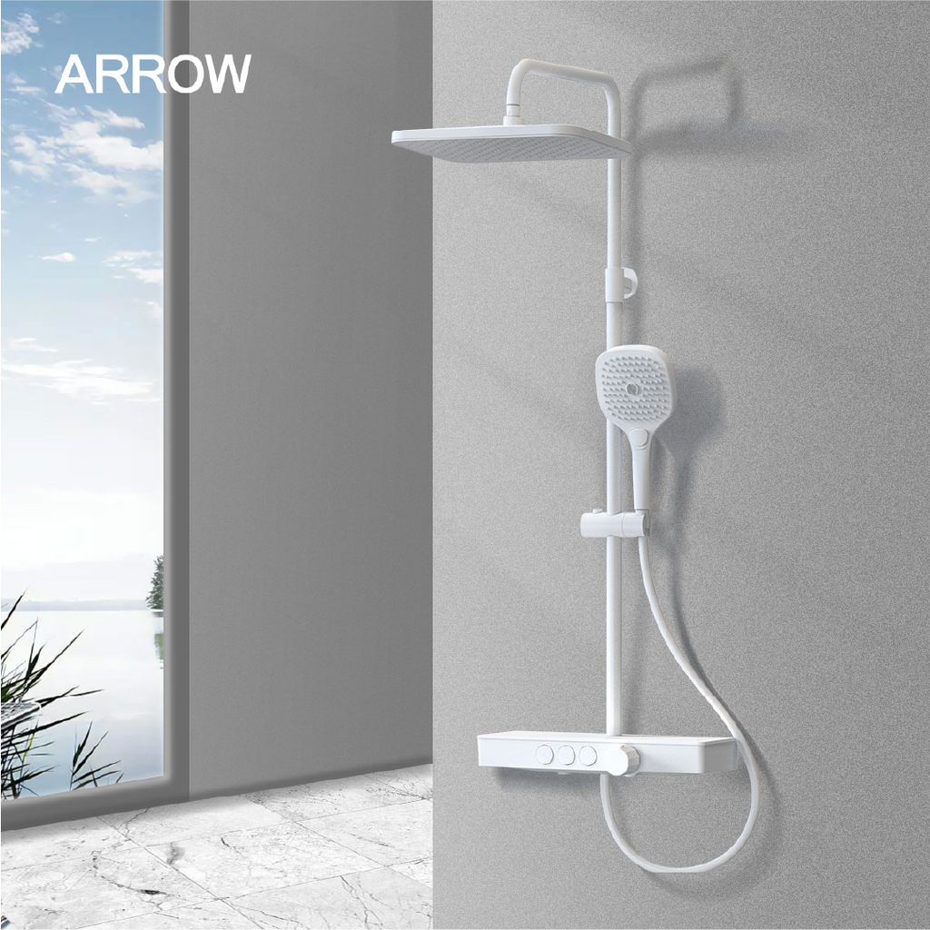 Vòi sen cây nóng lạnh Arrow AMG13SH876SMW