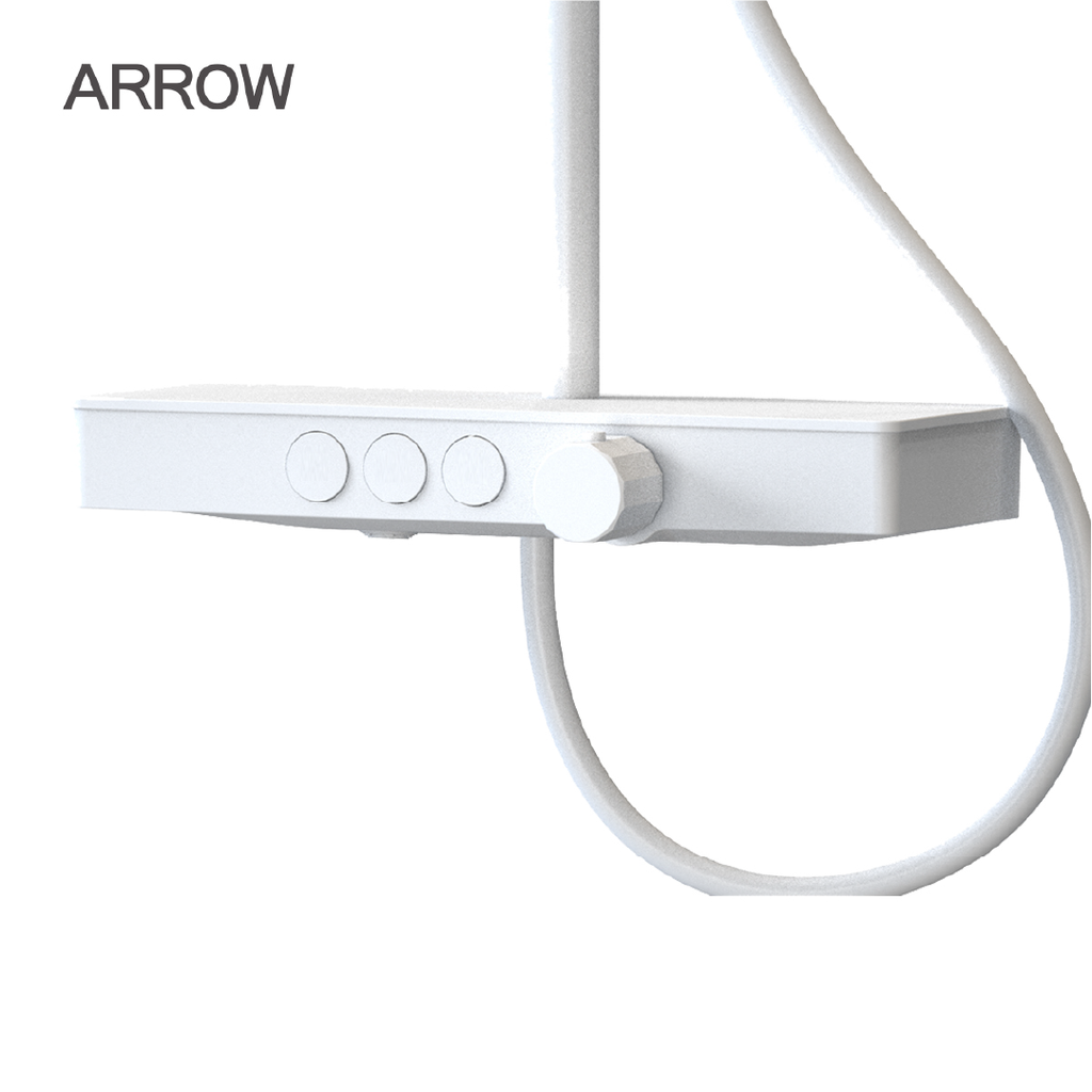 Vòi sen cây nóng lạnh Arrow AMG13SH876SMW