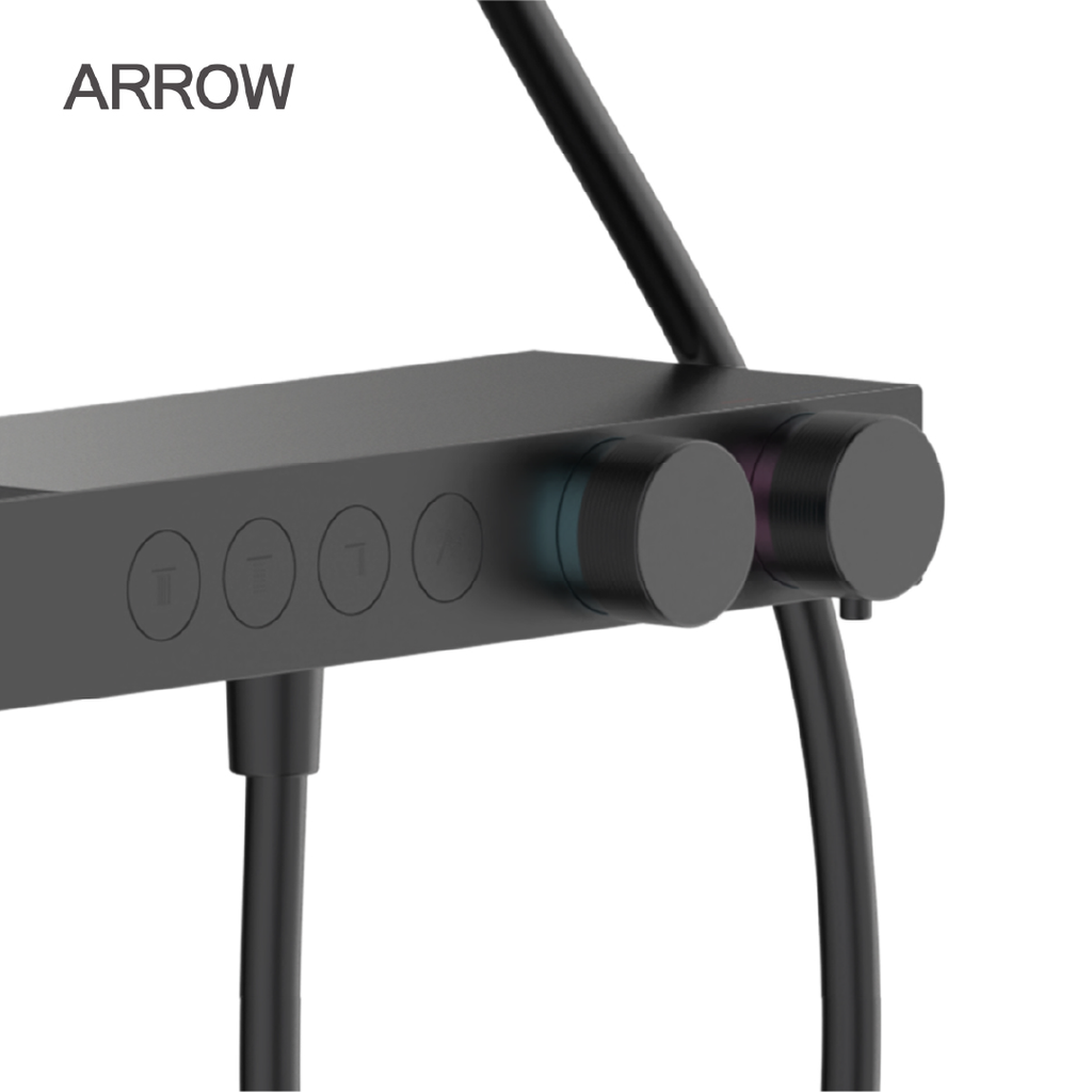 Vòi sen cây nóng lạnh Arrow AMG14GH872MB