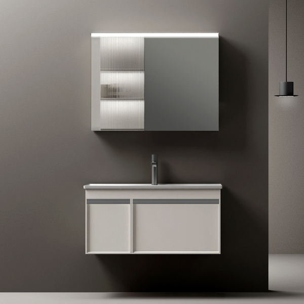 Bộ Tủ Lavabo Arrow APGMD10G31008H-RX/AP31008H và Tủ Gương Arrow AMYJD10G31008H-RX