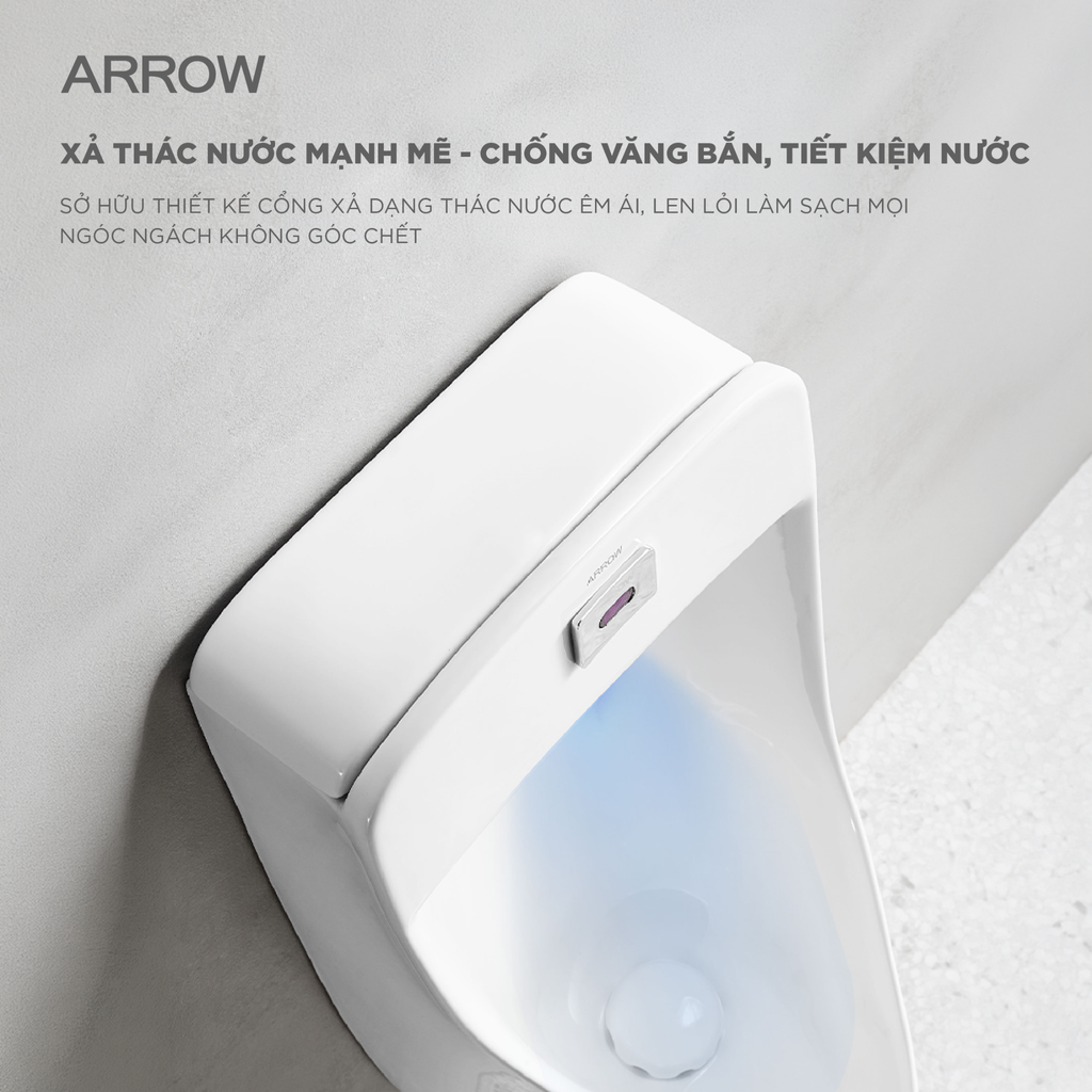Bồn tiểu nam treo tường Arrow AN636