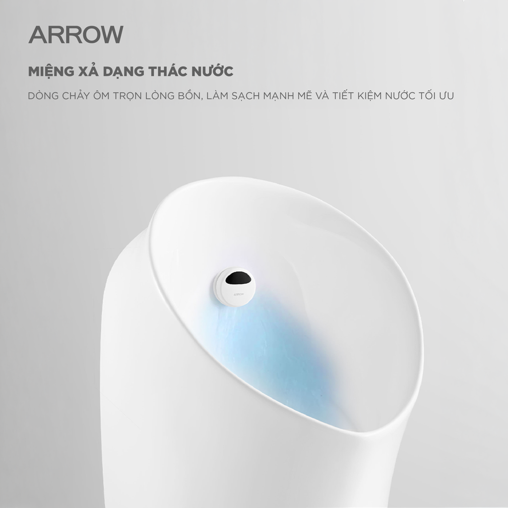 Bồn tiểu nam treo tường Arrow AN661