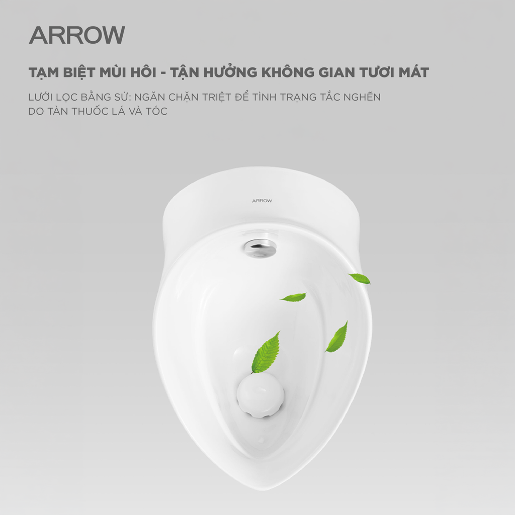 Bồn tiểu nam treo tường Arrow AN661
