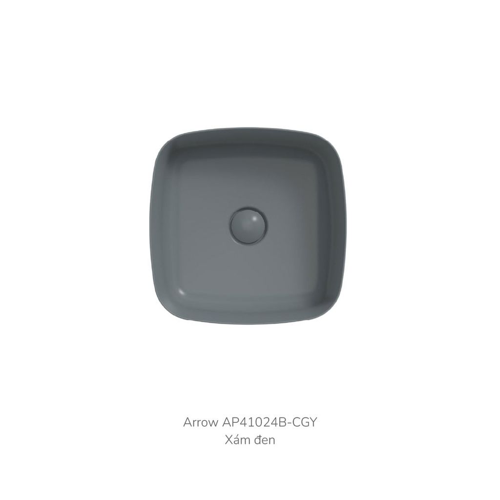 Chậu rửa lavabo đặt bàn Arrow AP41024B-CGY