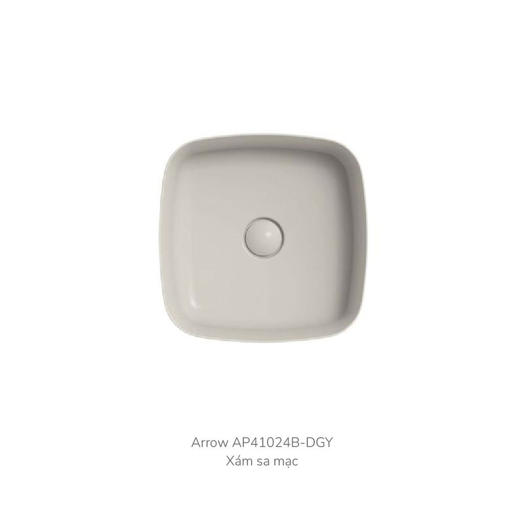 Chậu rửa lavabo đặt bàn Arrow AP41024B-DGY