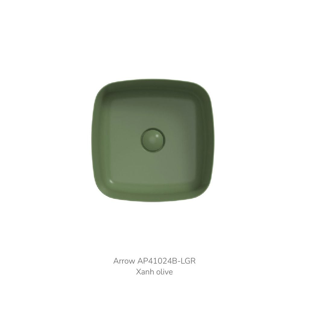 Chậu rửa lavabo đặt bàn Arrow AP41024B-LGR