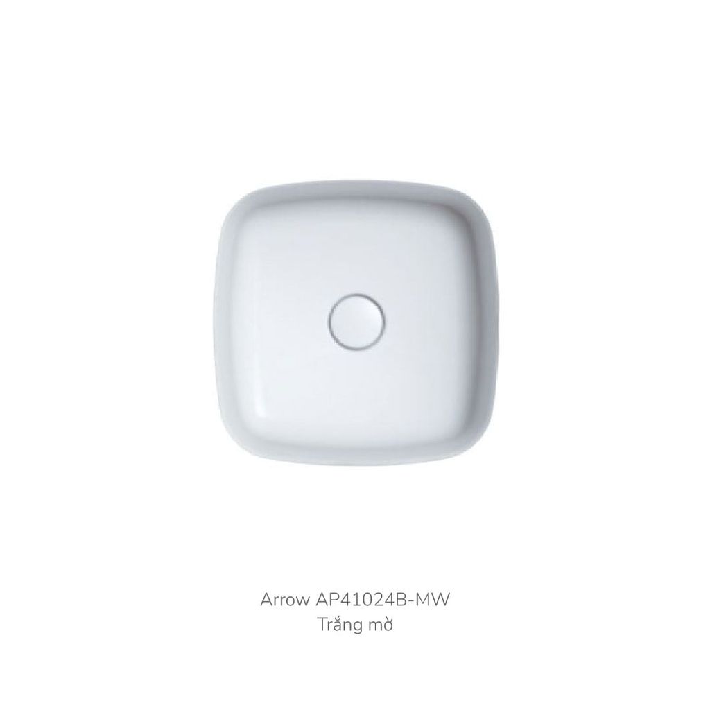 Chậu rửa lavabo đặt bàn Arrow AP41024B-MW