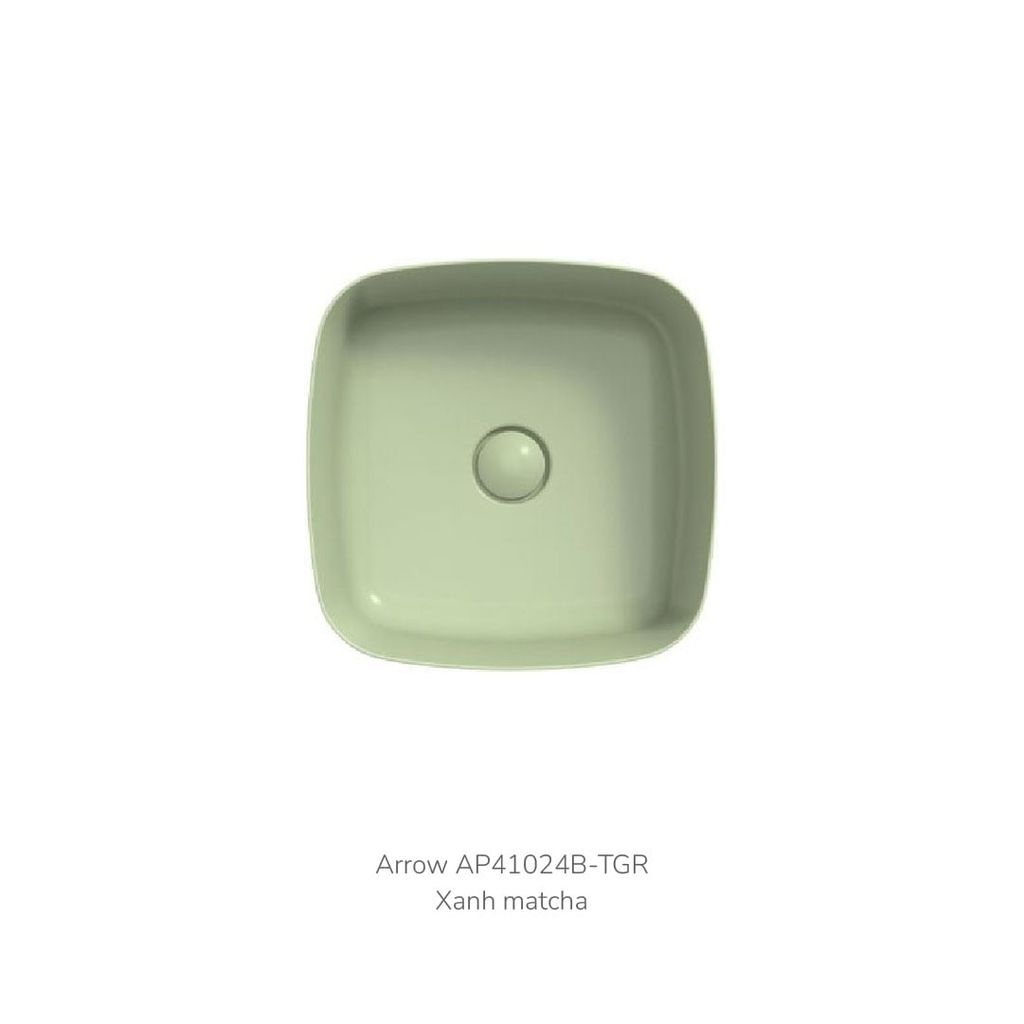 Chậu rửa lavabo đặt bàn Arrow AP41024B-TGR