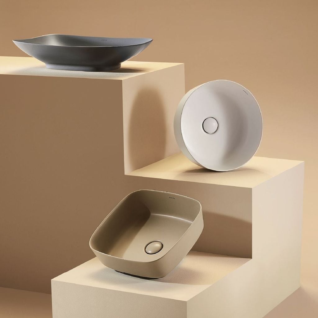 Chậu rửa lavabo đặt bàn Arrow AP41026B-MGY