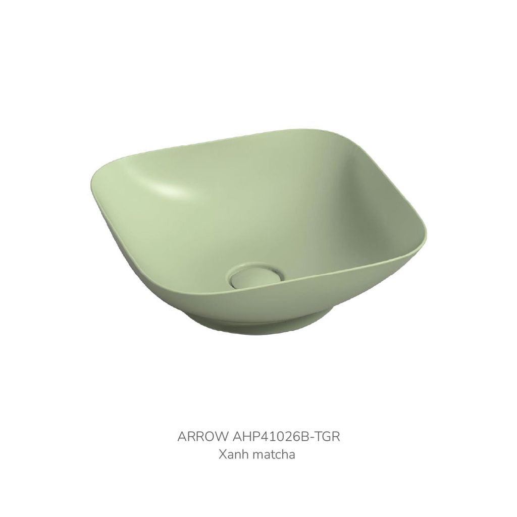 Chậu rửa lavabo đặt bàn Arrow AP41026B-TGR