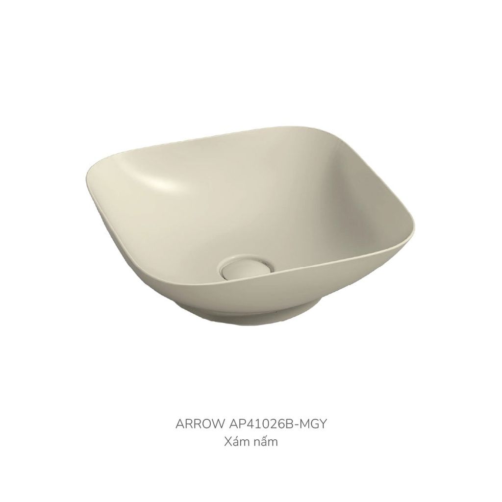 Chậu rửa lavabo đặt bàn Arrow AP41026B-MGY