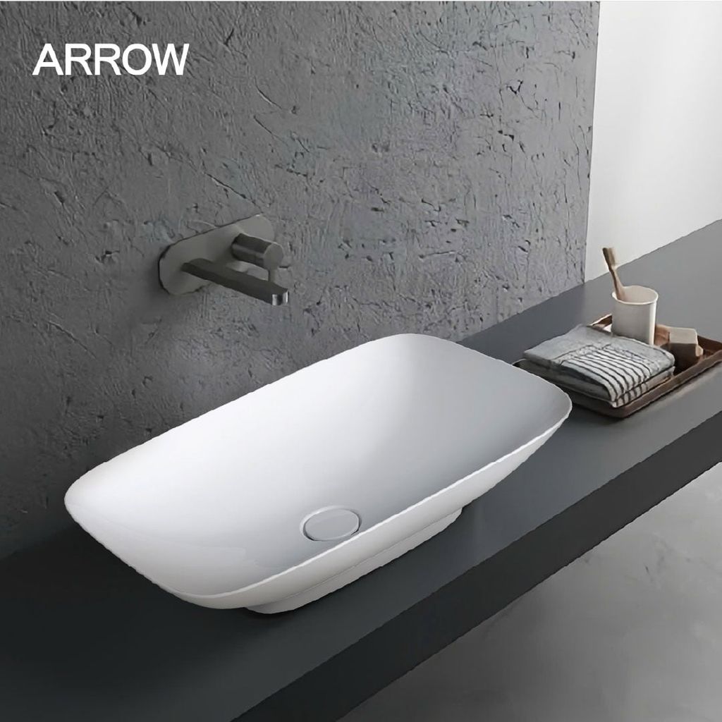 Chậu rửa lavabo đặt bàn Arrow AP41026D