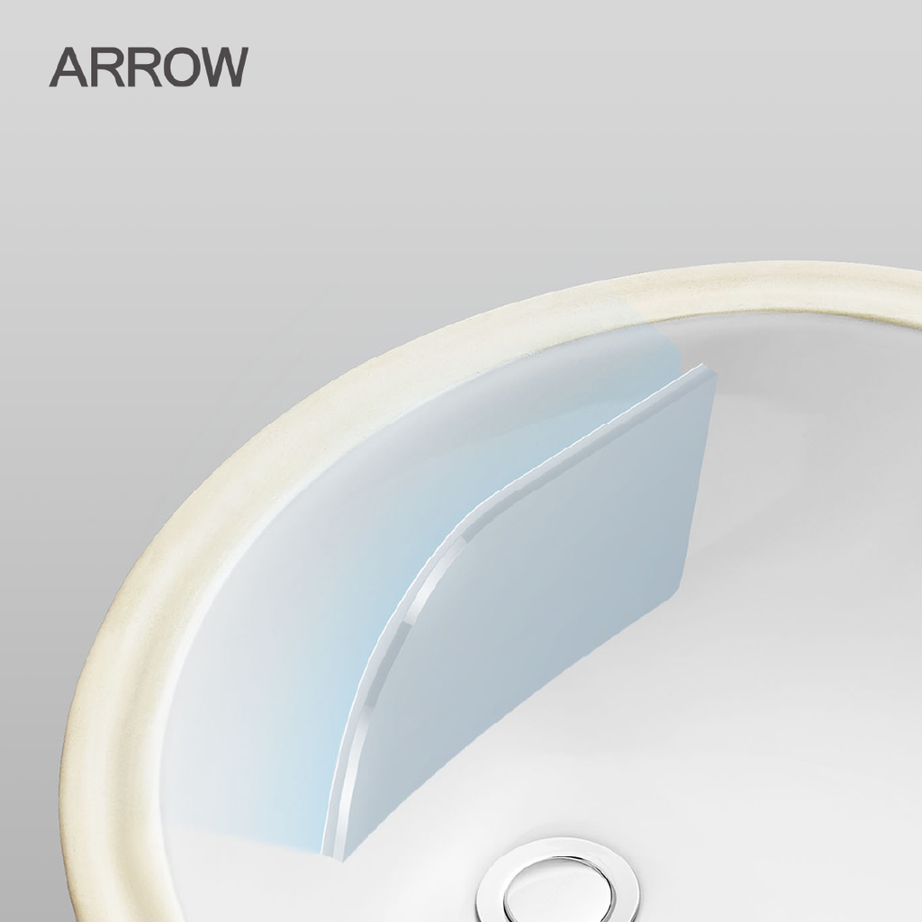 Chậu rửa lavabo âm bàn Arrow AP418E