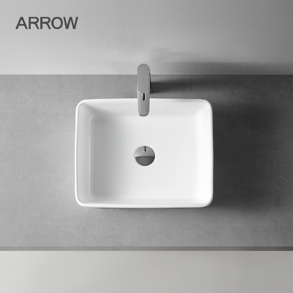 Chậu rửa lavabo đặt bàn Arrow AP439E