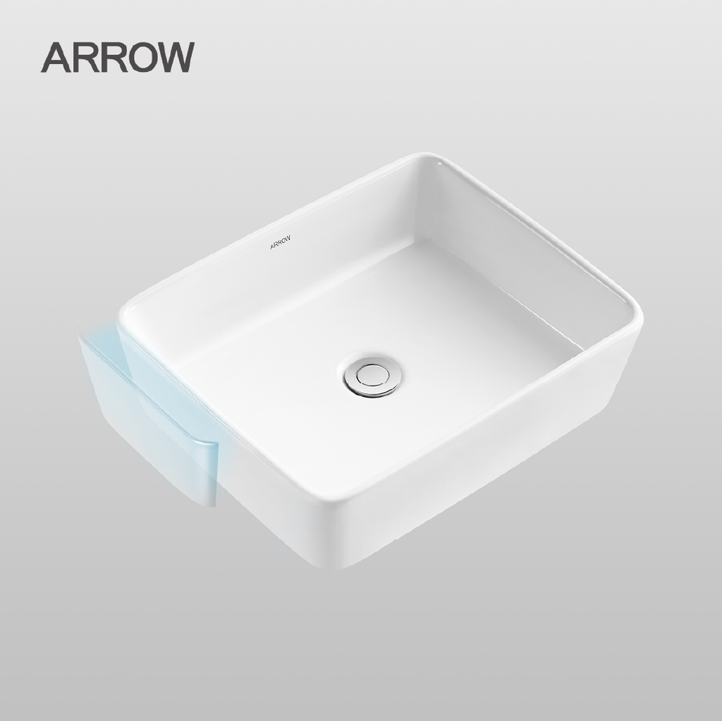 Chậu rửa lavabo đặt bàn Arrow AP439E