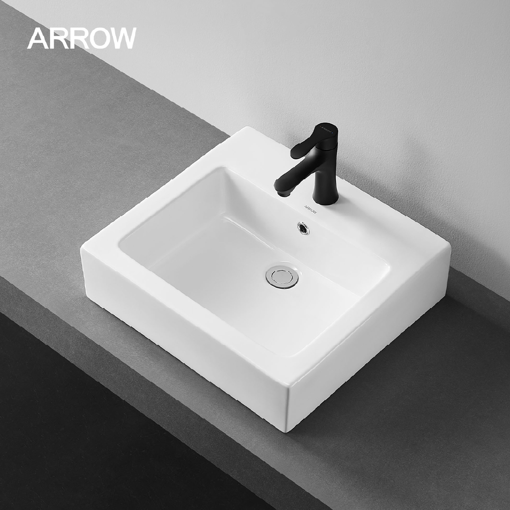 Chậu rửa lavabo đặt bàn Arrow AP474