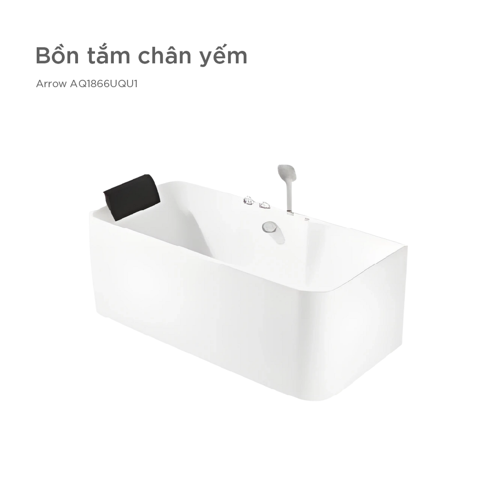 Bồn tắm chân yếm Arrow AQ1866UQU1