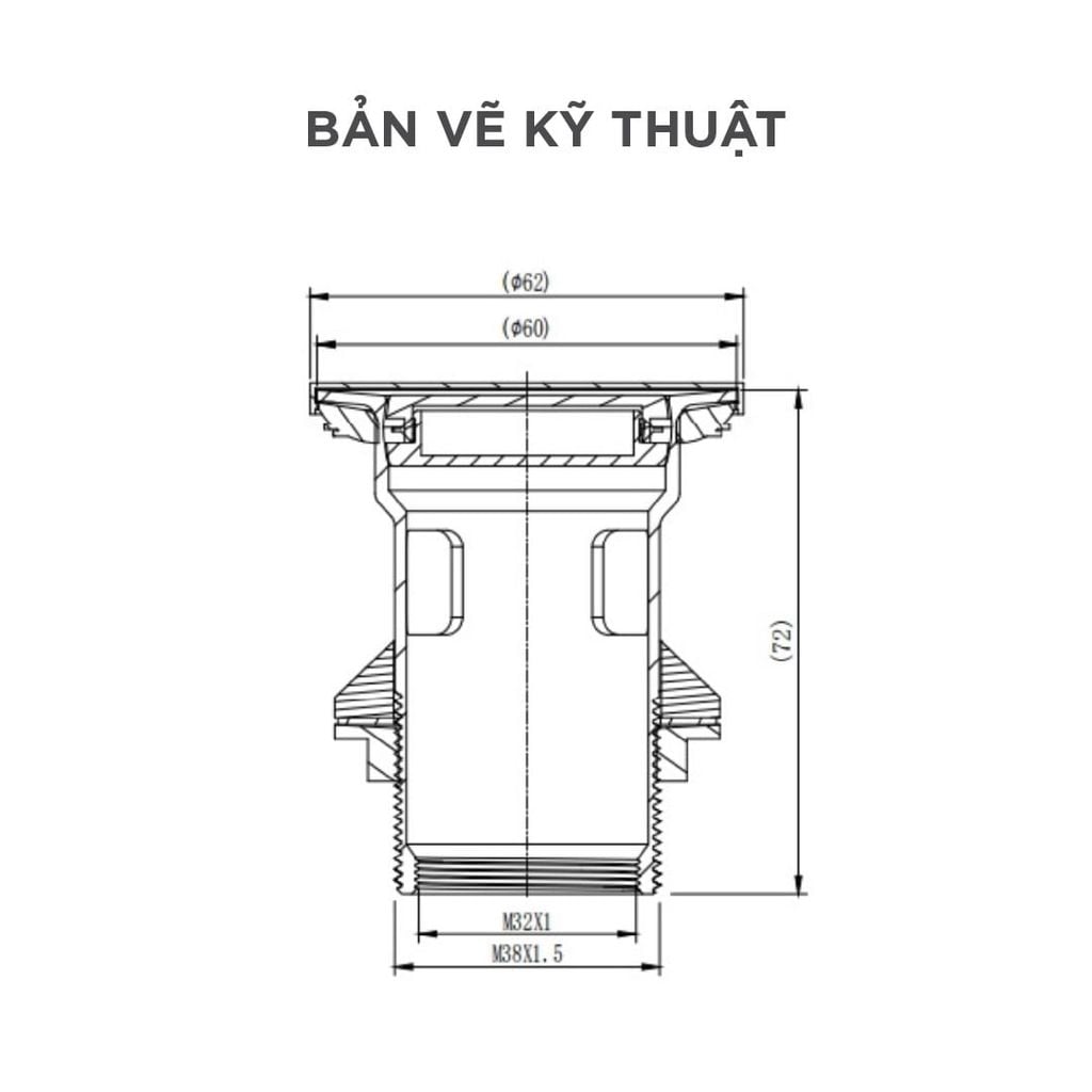 Xả lật Lavabo Arrow AQS104CP