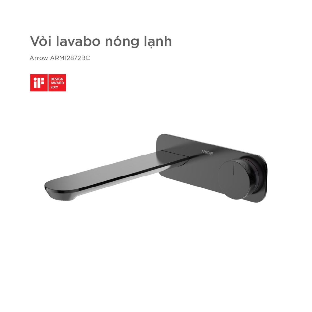 Vòi lavabo nóng lạnh Arrow ARM12872BC
