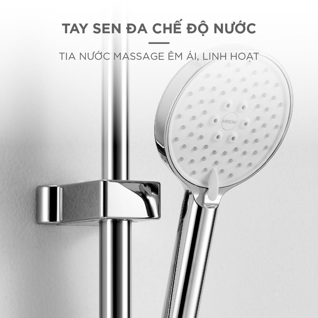 Vòi sen âm tường nóng lạnh Arrow ARQ1201U1CP-1