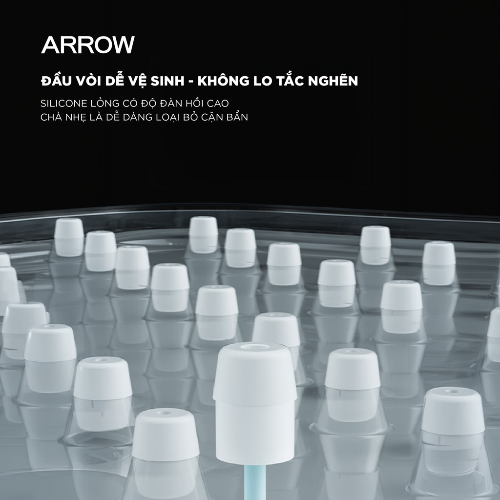 Vòi sen âm tường nóng lạnh Arrow ARQ12H870KGG