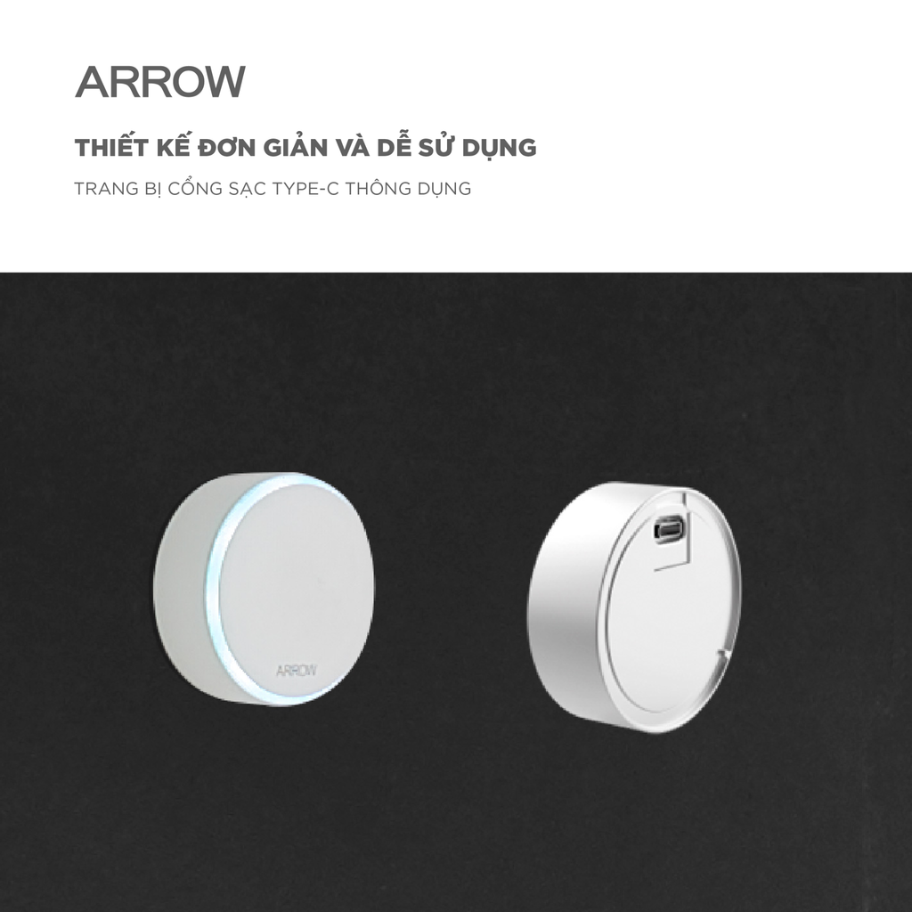 Vòi sen âm tường nóng lạnh Arrow ARQ12H870KGG
