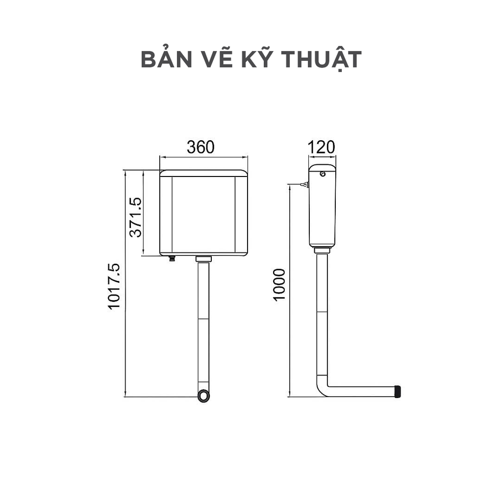 Két nước xí xổm Arrow AS202