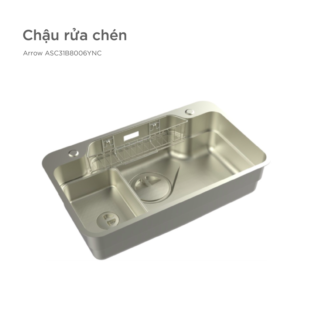 Chậu rửa chén Arrow ASC31B8006YNC