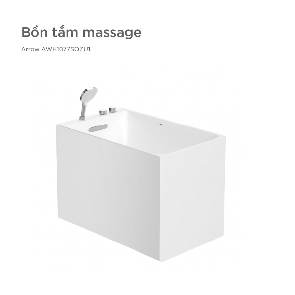 Bồn tắm massage Arrow AWH1077SQZU1