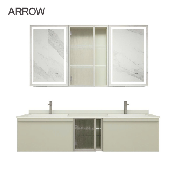 Bộ Tủ Lavabo Arrow A1801LQ1/AP4035 và Tủ Gương Arrow A1801LQ2