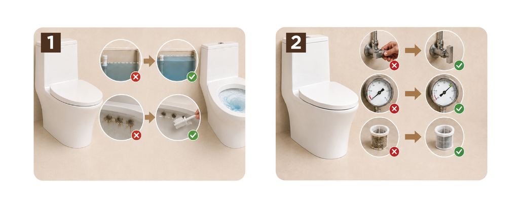 Hướng Dẫn Sử Dụng Bồn Cầu Một Khối
