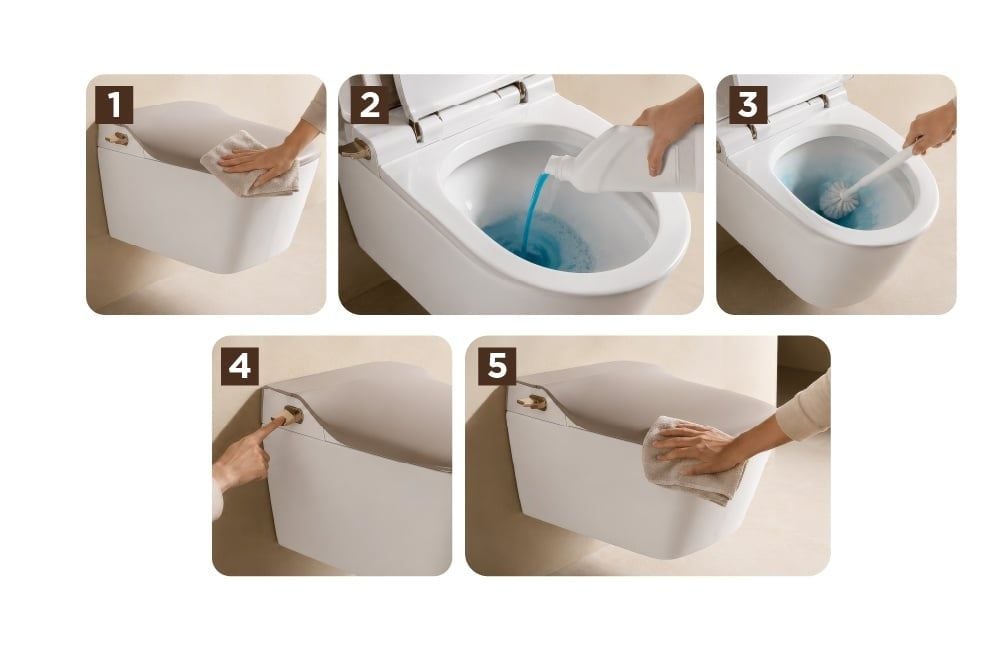 Hướng Dẫn Sử Dụng Bồn Cầu Treo Tường