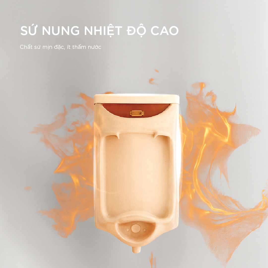 Bồn tiểu nam treo tường Arrow AN636