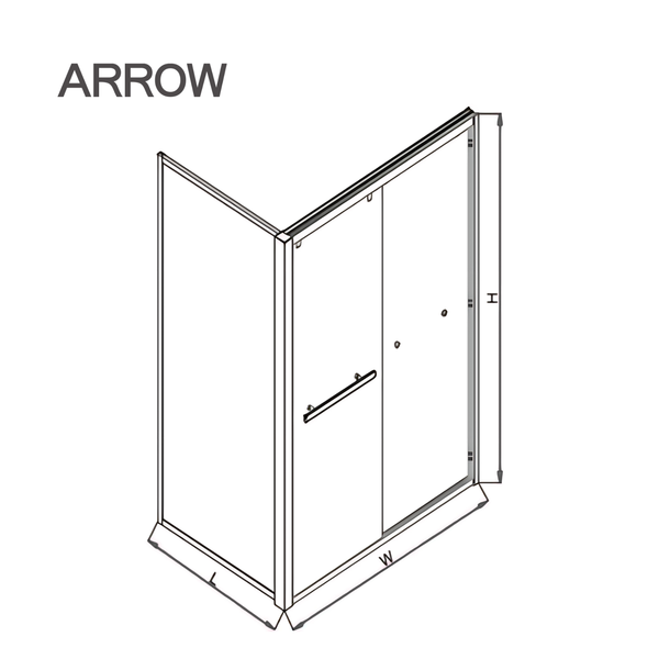 Buồng tắm kính Arrow ALF272HU